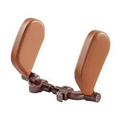 (brown) Car Seat Headrest Travel Rest Neck Pillow Support Solution For Kids And