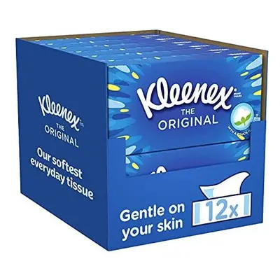 Kleenex Original Facial Tissues - Pack of Tissue Boxes - Soft Tissues for Everyday Use - Gentle 