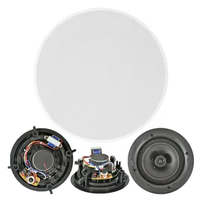 High Quality 6.5 Inch 100W Way Low Profile Ceiling Speaker - 100V & 8Ohm - Wall Mount Slim