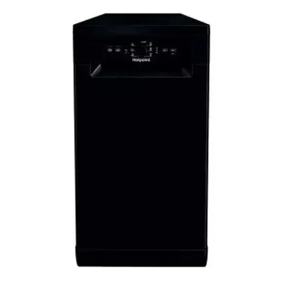 Hotpoint HF9E 1B19 B UK Place Settings Slimline Dishwasher Black