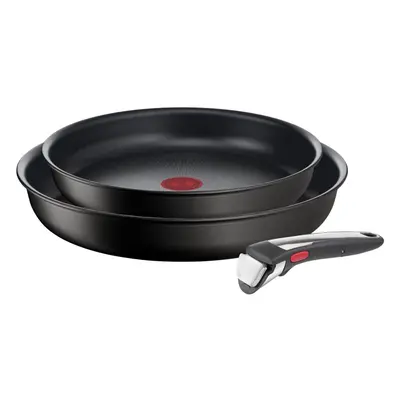 Tefal Ingenio Eco Resist On 3-Part Cookware, Stackable, Induction, Easy to Clean, Non-Stick Coat