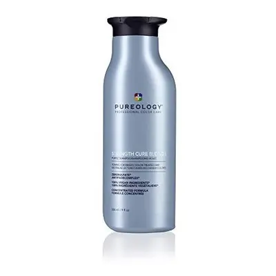 Pureology | Strength Cure Best Blonde Purple Shampoo | Restore & Tone for Brassy Blonde Hair| Ve