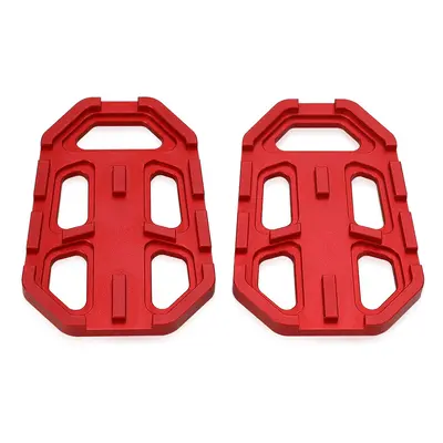 (red) For BMWNine T S1000XR Motorcycle Billet Wide Foot Pegs Pedals Rest Footpegs GS 850 310