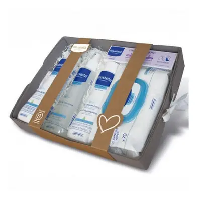 Mustela Grey Small Basket Set Parti