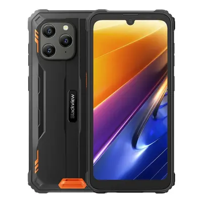 (Orange) Blackview BV5300 Plus Rugged Smartphone 8GB+128GB