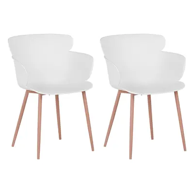 Set of Dining Chairs SUMKLEY White