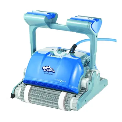 Certikin Dolphin M400 Pool Cleaner C/W 18M Cable, Swivel, Caddy And Active Brushing With Combina