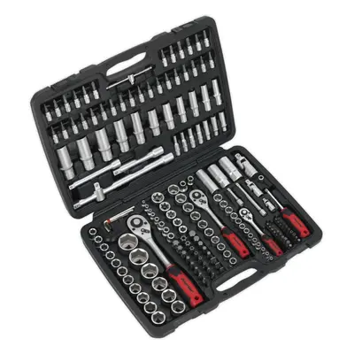 172pc PREMIUM Socket / Bit & Ratchet Handle Set - 1/4" 3/8" 1/2" Drive Point