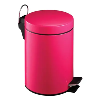 Premier Housewares Pedal Bin, L - Hot Pink