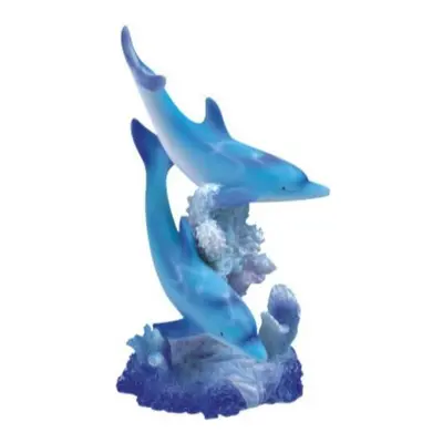 StealStreet SS-g-90065 Marine Life Two Dolphin Design Figurine Statue Decoration collection