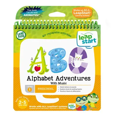 LeapFrog LeapStart Preschool Activity Book: Alphabet Adventures and Music