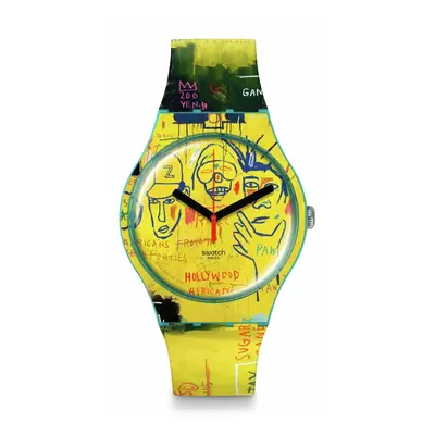 Swatch Hollywood Africans by JM Basquiat Quartz Watch