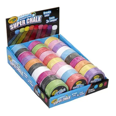 Crayola BIN511668 Washable Super Chalk Tray - Count