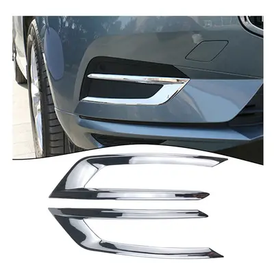 1 Pair ABS Plastic Car Fog Lamp Frame Decoration For Volvo XC60 Chrome Front Fog Light Lamp Cove