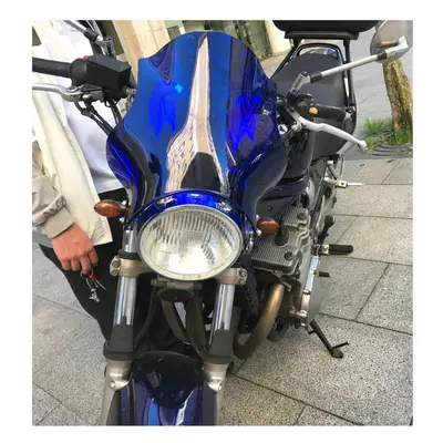 (Blue) Windshield Windscreen Screen For - Suzuki Bandit GSF 400