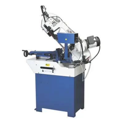 255mm Industrial Power Bandsaw - 1100W Motor - Coolant Fluid System - 230V