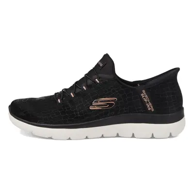 Skechers Women's Hands Free Slip-ins Summits Classy Night Sneaker Bla