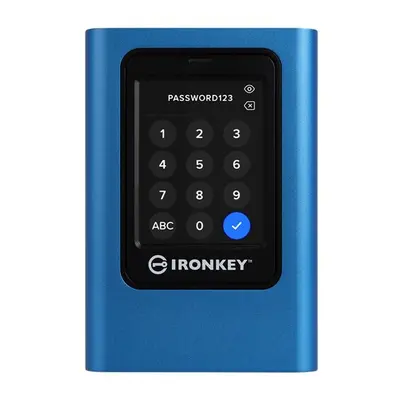 Kingston IronKey Vault Privacy - SSD - encrypted - GB - external (portable) - USB 3.2 Gen (USB-C