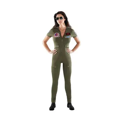 (Large) Adult Top Gun Jumpsuit Costume