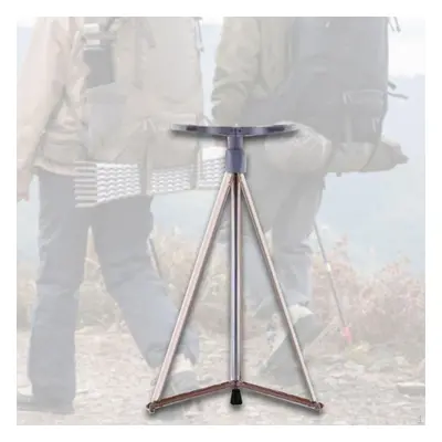 (as the picture, gold) Portable Cane Seat Chair Walking For Men Women Elderly Seniors Hiking