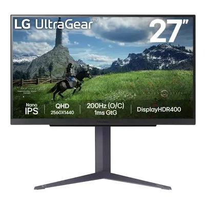 LG 27GS85QX-B computer monitor 68.6 cm (27") x pixels Quad HD LCD Black