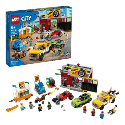 LEGO City Toy Car Garage Cool Building Set for Kids (897 Pieces