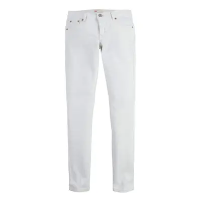 Levi's Big Girls' Super Skinny Fit Classic Jeans Solid White