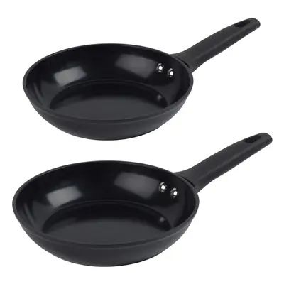 Russell Hobbs COMBO-9103 Verde Thermocollar Frying Pan Set ? 20/24cm Healthy Ceramic Non-Stick C