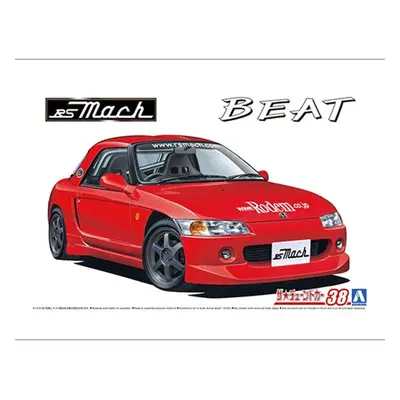 Aoshima RS Mach PP1 Honda Beat '91 1:24 Plastic Car Model Kit