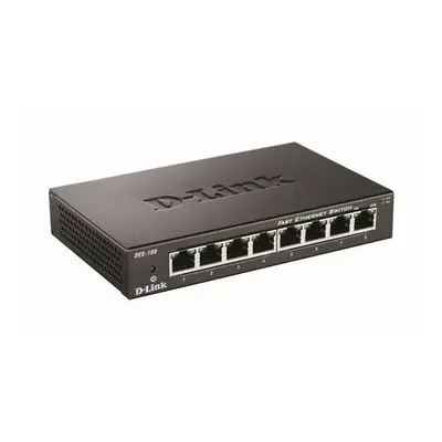 D-Link DES-1008D 8-port 10/100 Metal Housing Desktop Switch