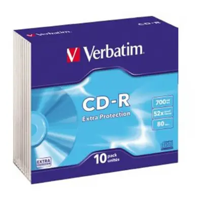 Verbatim Recordable CD-R (Pack of 10)