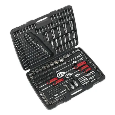 216pc PREMIUM Socket / Bit & Ratchet Handle Set - 1/4" 3/8" 1/2" Drive Point