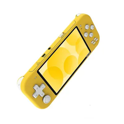 (Yellow) Newest 4.3 Inch Handheld Portable Game Console With Ips Screen 32gb 8gb Free Games