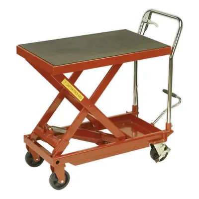 Heavy Duty Hydraulic Platform Truck - 500kg Capacity - Safety Release Mechanism