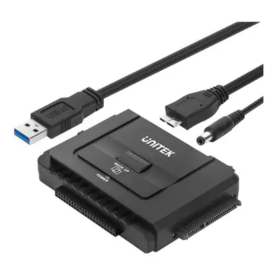 Unitek USB 3.0 to IDE and SATA Converter External Hard Drive Adapter Kit for Universal 2.5/3.5 H