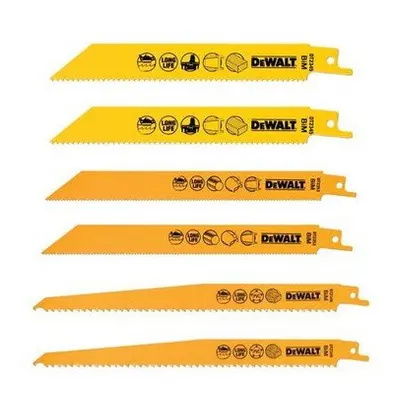 DEWALT DT2444-QZ DT2444 Reciprocating Saw Blade Set Piece