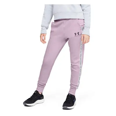 Under Armour Sportstyle Fleece Pant Pink Fog (694)/Black Youth X-Lar