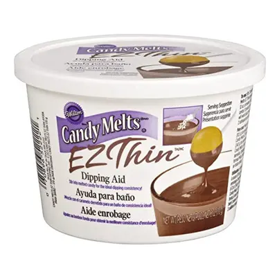 Wilton EZ Thin Dipping Aid for Candy Melts Candy, oz. (packaging may