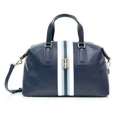 Tommy Hilfiger Jaden Satchel Crossbody Bag Navy