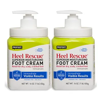 Profoot Heel Rescue Foot Cream Ounce Bottle, Pack, for Cracked, C