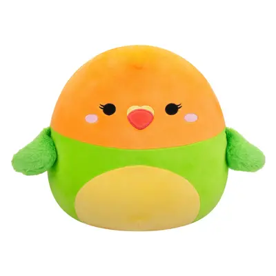 Squishmallows Original 14-Inch Plath Green and Orange Lovebird - Official Jazwares Plush (Large)