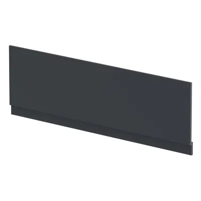 1800mm Bath MDF Front Panel & Plinth - Soft Black