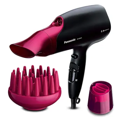 Panasonic EH-NA65 Nanoe Hair Dryer with Diffuser, Quick Dry & Styling Nozzle - Visibly Improved 