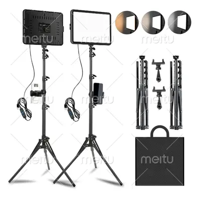 (black) 2-Pack Video Light Set