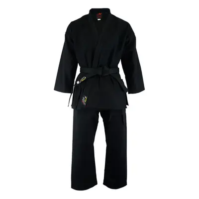 (6/190 cm) PLAYWELL KARATE 14OZ HEAVYWEIGHT SUIT - BLACK