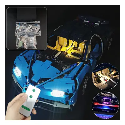 DIY LED Light Lighting Kit For LEGO Bugatti Chiron Technic Set With Remote