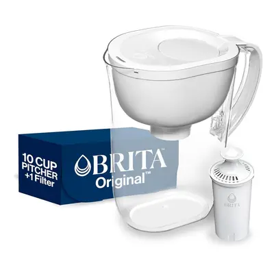 Brita Large Water Filter Pitcher, BPA-Free Water Pitcher