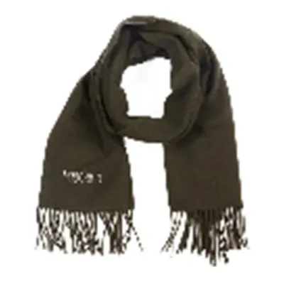 Moschino Diamante Logo Scarf - Olive Green