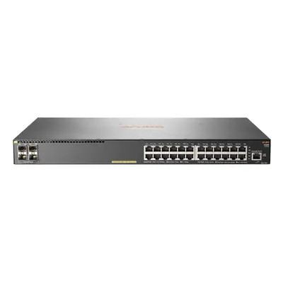 HPE Aruba 2930F 24G PoE+ 4SFP Managed L3 Gigabit Ethernet (10/100/1000) Power over Ethernet (PoE