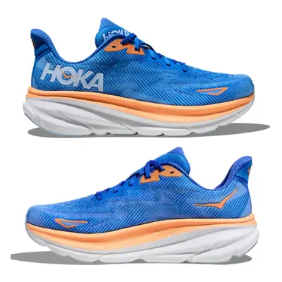 (Blue, UK8/EU42) HOKA ONE ONE Clitfon Men Wear-resistant Running Shoes Trainers Jogger Sport Pla